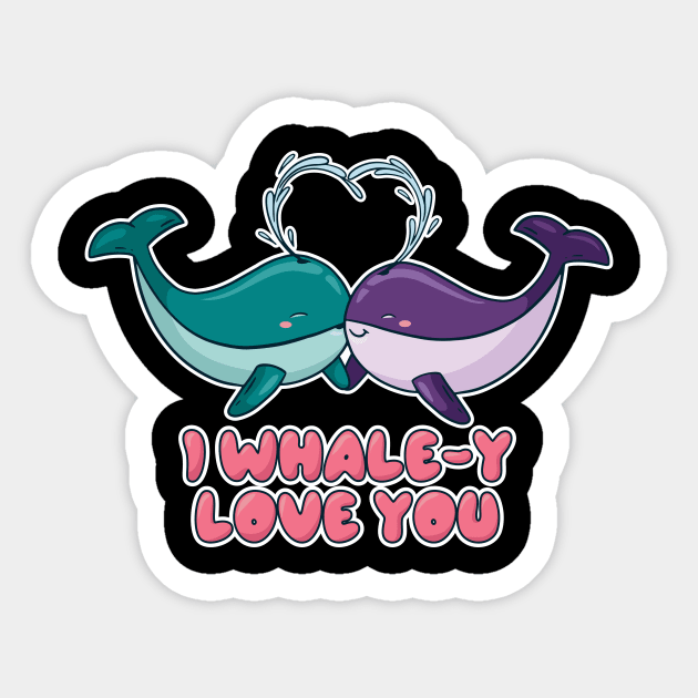 whales lover cute lovely Sticker by Midoart